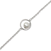 Pulsera de Plata con Perla